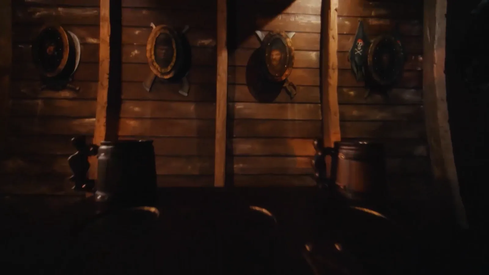 The cannon deck, in Pirates