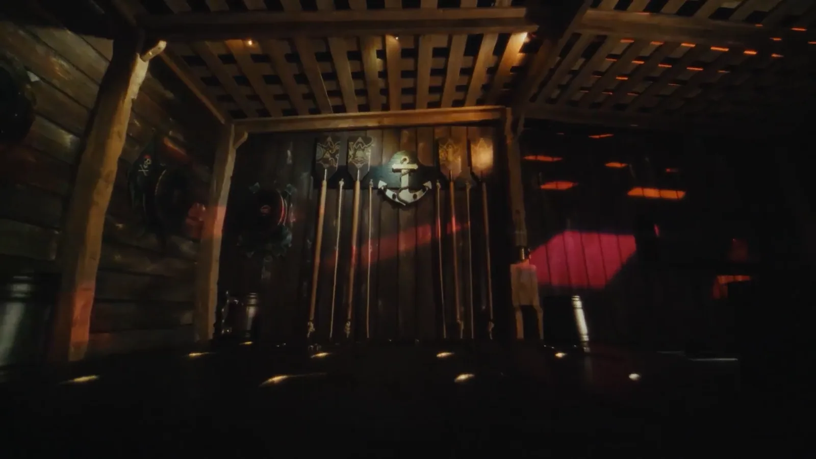 The galleon hold, in Pirates